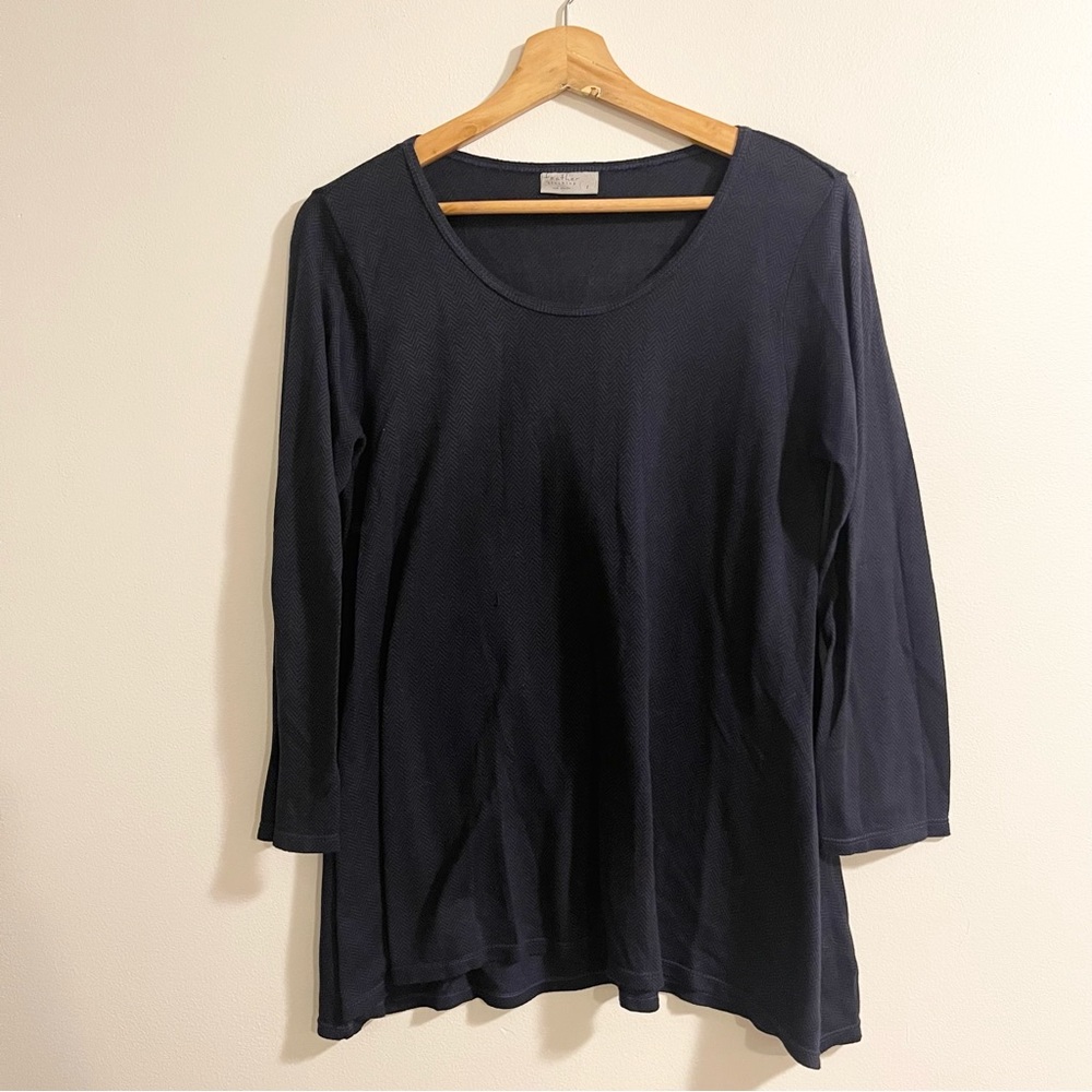 Navy Lightweight Long Sleeve Tee